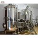 300L craft beer production line with fermenters with pressure vessel certificate