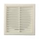 White 100/125/150mm Ventilation Plastic Eggcrate Grille for Wall Fan Installation