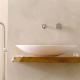 White Color Counter Top Basin / Acrylic Wash Basin Easy To Clean