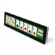 6.86'' Bar Type LCD Display RGB Stripe Small Size For Casino Play Tracking System