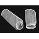 FDA Nylon Filter Bag Liquid Filter Socks 4 Inch Plastic Ring 75 100 150 Micron Mesh