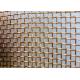 Copper Or Other Alloys Plain Weave Woven Wire Mesh Screen 50m Length