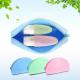 Fashion Solid Color Silicone Makeup Large Capacity Zipper Cosmetic Storage Bag Soft Silicone Wash Bag