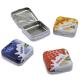 Small Square Tin Box with Lid Printed Metal Storage Boxes for Mints Tin Food Containers