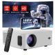 5.0 Inch LCD Display Durable 200W Portable Lightweight Home Cinema Mini Smart Projector
