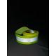 Fluorescent Reflective Webbing Tape Green Reflective Fabric Ribbon High Light 5cm