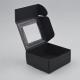 custom design luxury gift box paper black gift box packaging,custom high end black gift storage paper box