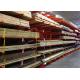 Anti Corrosion  Galvanised Cantilever Racking , Cantilever Steel Storage Racks