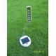 USB Charged 100 * 92 * 260 mm 80mAh / 5.5V Solar Powered LED Reading Lamp