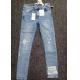 Women Stretch Denim Pants Custom Logo Fashion Slim Fit Trend Jeans 38