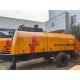HBT6013 Sany Used Trailer Mounted Concrete Pump 90KW S Valve Type