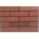 Red Decorative Brick Veneer , Eco Friendly Exterior Wall Brick Tiles