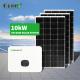 Real Time Monitoring Grid Tie Solar Array System 1kW-100kW Capacity Monocrystalline Panel