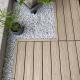 Outdoor Wood Interlocking Deck Tiles Hardwood Interlocking Deck Boards CE