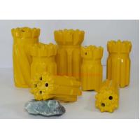 Water / Oil Well Rock Drilling Tools Retract Thread Buttons Exploration Drilling Bits