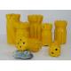 Water / Oil Well Rock Drilling Tools Retract Thread Buttons Exploration Drilling Bits