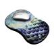 220g Thickness Customizable Ergonomic Mouse Pad With Gel Wrist Rest Support Hot Style