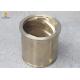 CNC Machining Bronze Sleeve Nut Mechanical Copper Metal Nut For Long Life