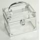 portable aluminum cosmetic display case for nail beauty,guangdong luggage