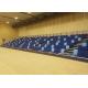University Modular Grandstands Upholstered Seating For Muti Purpose Hall
