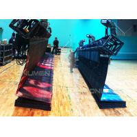 Super Slim High definition Flexible led curtain display / Led strip display screen Wearable