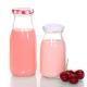 Custom Printed Recycled Glass Milk Bottles 1l Clear Transparent