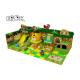 Amusement Soft Playground Equipment Kids Play Game Green Forest Castle