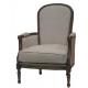 YF-1822 solid oak  Wood fabric European style Leisure chair,dining chair,living room sofa