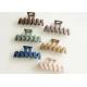 Large resin M spiral hair grip clip Korean temperament hairpin hair accessories shark clip headwear spot wholesale