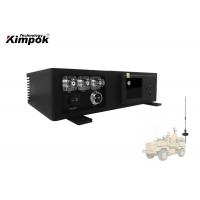 Rugged Mobile Vehicle COFDM Video Transmitter , 10 - 15km HD Wireless AV Sender 20W