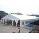 White PVC Textile Roof and Wall Outdoor Event Tent with Skeleton of Aluminum Alloy