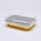 Dessert Colorful Gold Disposable Aluminium Foil Container Tray Pan