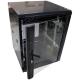 Black White Steel Network Server Cabinet 42U For High Speed Networking