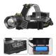 FTH653-1 Rechargeable Headlamp 1200 Lumen Waterproof IPX4 With Black Aluminum Alloy + ABS