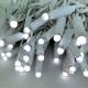 Super brightness 10LM/LED 220V Gluing IP65 outdoor Christmas festival white LED string light 10M 100 LED/set multi color