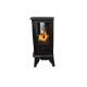 CE Approved 3D Flame Electric Fireplace 3 Sided TPL-01 With Adjustable Flame Brightness