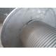 Grey Offshore Winch , Wire Rope Drum Carbon Steel / Aluminium Alloy / Stainless Steel Materials
