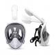 PP TPR Professional Full Face Snorkel Mask Easy Breathing Free Diving
