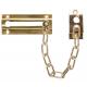 Solid Brass  Security Door Locks , Commercial Door Locks Chain Guard