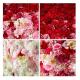 Simulated Hydrangea Flower Wall Panel Floral Panel Wall Decor Environmentally Friendly