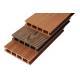 Strong Hollow WPC Composite Deck Boards / Timber Flooring Decking