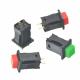 original DS-429A DS-429B Button Switch with lock self-lock lockless self-reset button switch red and green