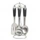 Sustainable ABS Handle Stainless Steel Utensil Set for Cooking Accessories in Kitchen
