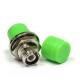 Single D Type Fiber Optic Adapter FC APC / UPC Green / Red Color 1000 Cycles