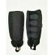 Padded Protective Gear Soccer Shin Guards With Ankle Support and Adjustable Straps