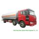 FAW 18000L Liquid Tank Truck / Diesel Fuel Delivery Trucks With Dispenser