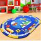 Multifunctional High Quality Waterproof And Washable Nylon Floor Mat Baby Play Mat Custom Printed Different Transport