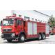 6x4 Sinotruck Fire Fighting Truck Vehicles With Water Tanker 12000L