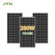2KG JTN 72 Cells 36V Mono 125*125mm 150W 200W Solar Panel for Home Commercial System