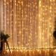 5V 6.6ft 8 Modes Curtain Indoor LED Fairy String Lights